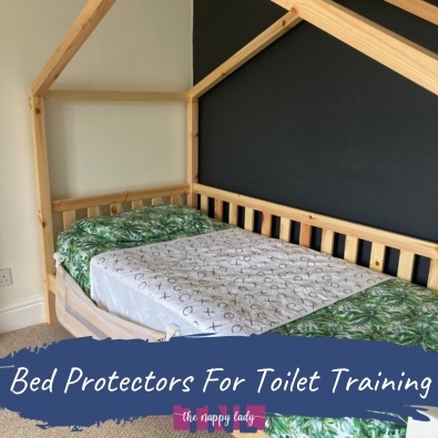Bed protectors for toilet training